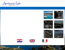 Tablet Screenshot of apartmanilada.com